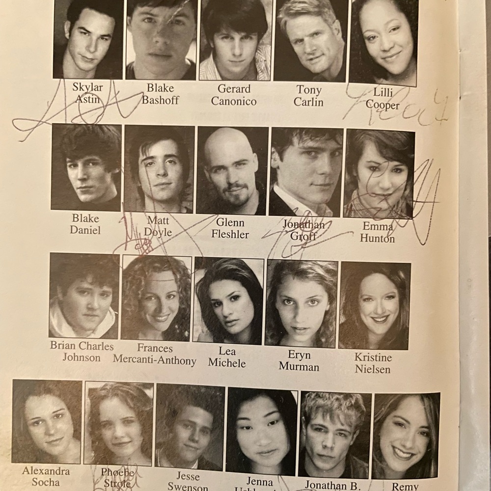 Signed Spring Awakening Playbill - Picture 2 of 2